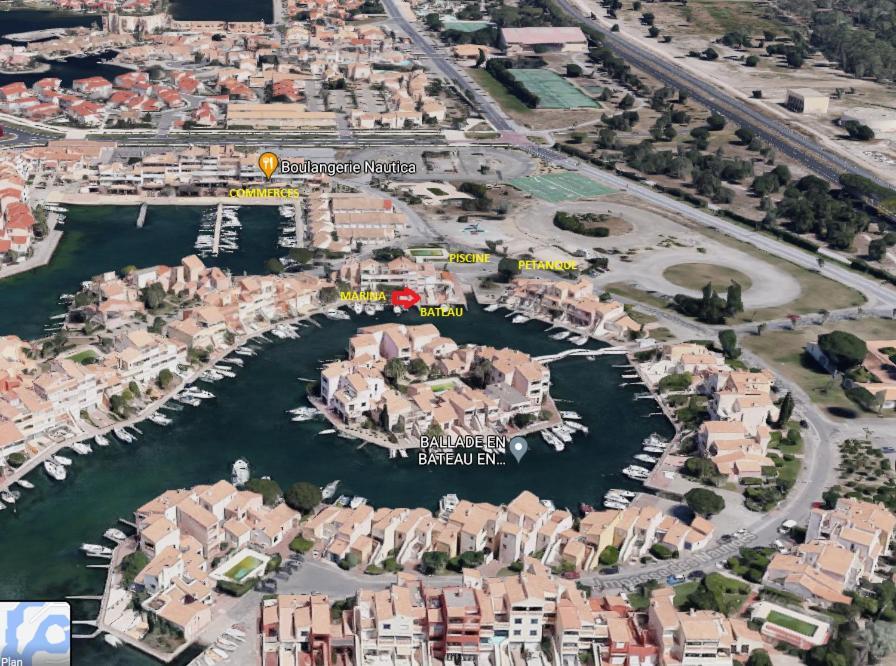 Appartement Marina les pieds dans l eau à Le Barcarès Extérieur photo